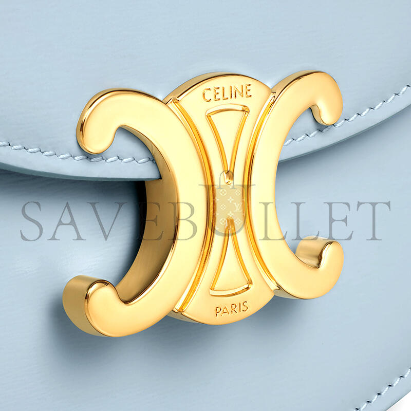 Ce1i*e mini besace clea in shiny calfskin 10l063etz.07pb (15.5*11.5*5cm)